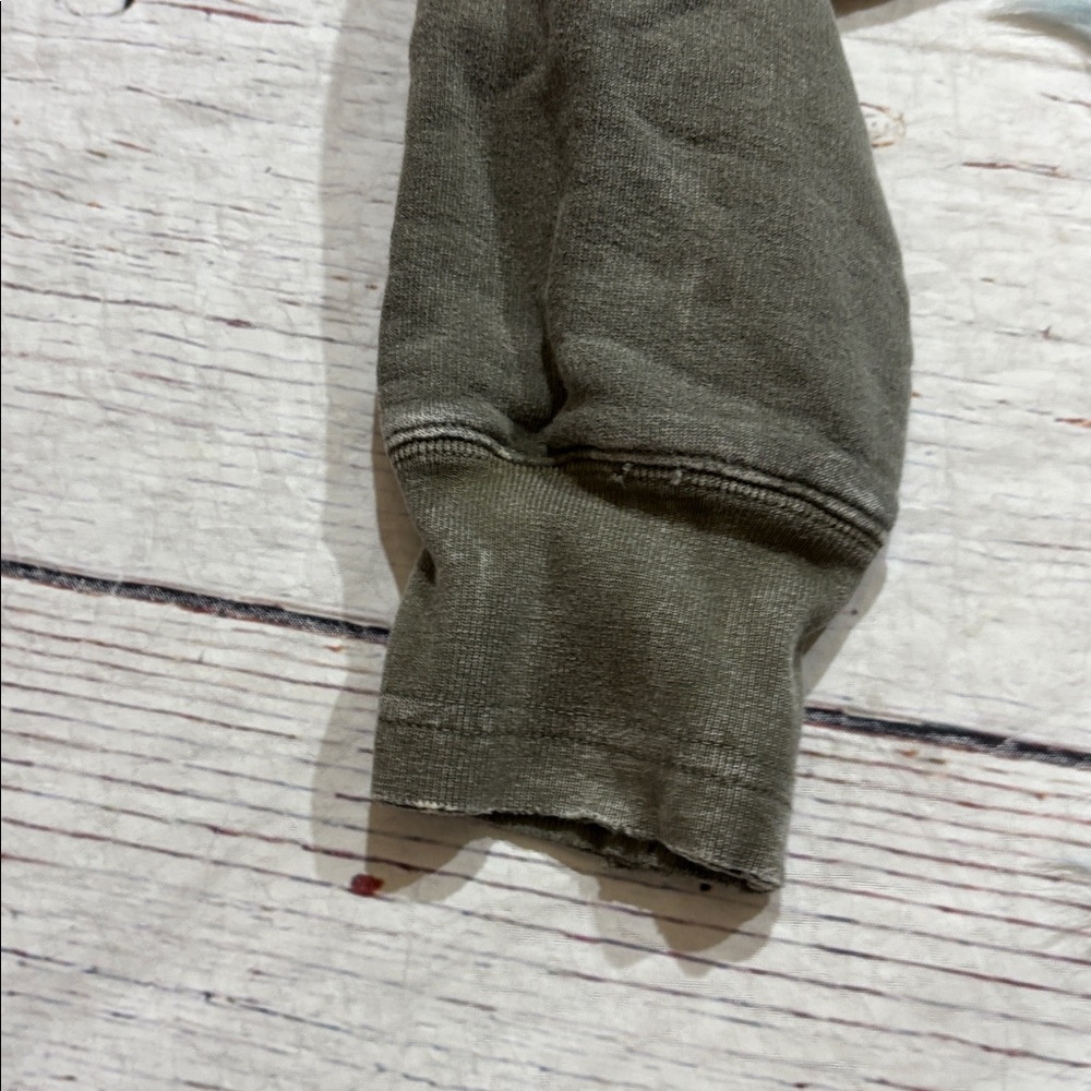 Pebby Olive Green Women's Sweatshirt - Picture 4 of 7